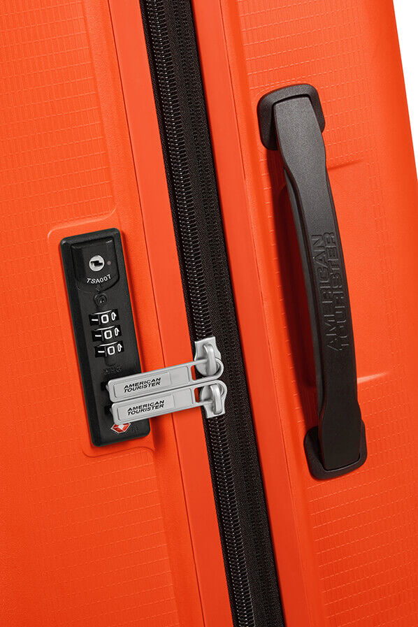 Aerostep Spinner 67/24 Tsa Luggage UK Orange Bright Rolling | 67cm Exp