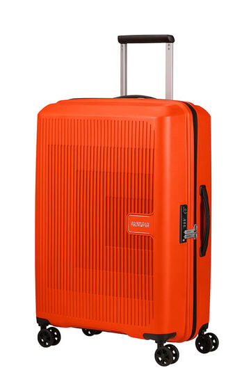 | Orange 67/24 Rolling Aerostep Luggage UK 67cm Bright Spinner Exp Tsa