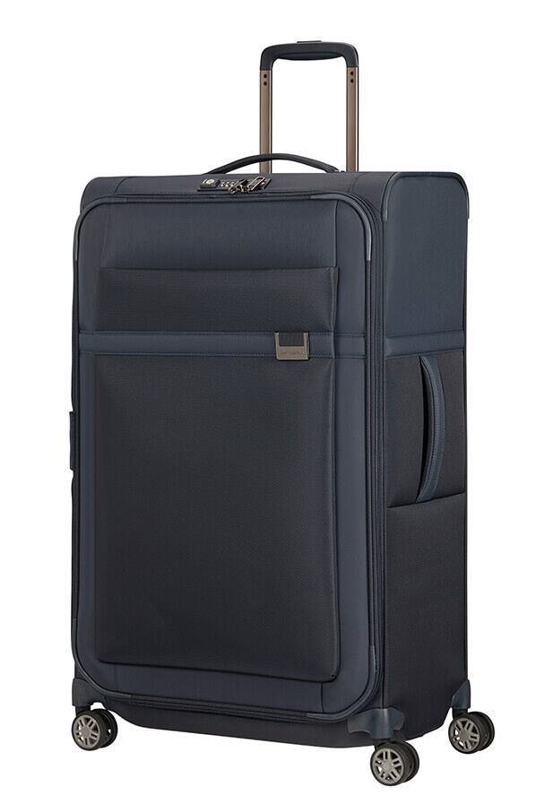 Airea Spinner Expandable 78cm Blue | Luggage UK