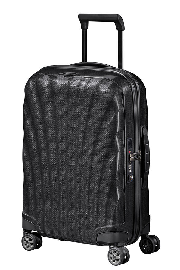 Pessimistisch wijk Daar C-Lite Spinner Expandable 55cm Black | Rolling Luggage UK