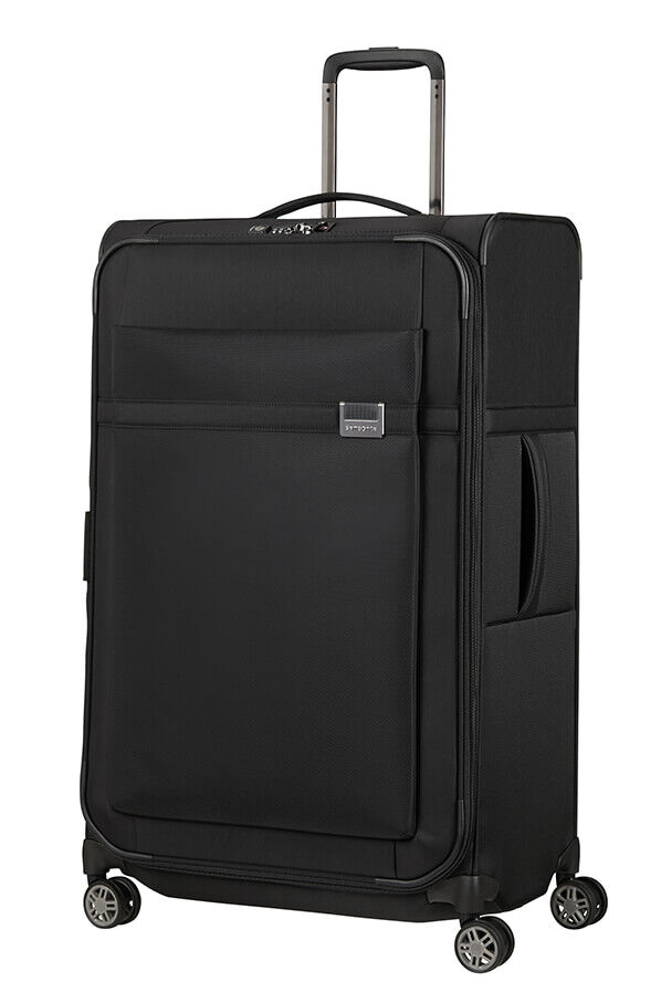 aankomst pensioen Informeer Airea Spinner Expandable 78cm Black | Rolling Luggage UK
