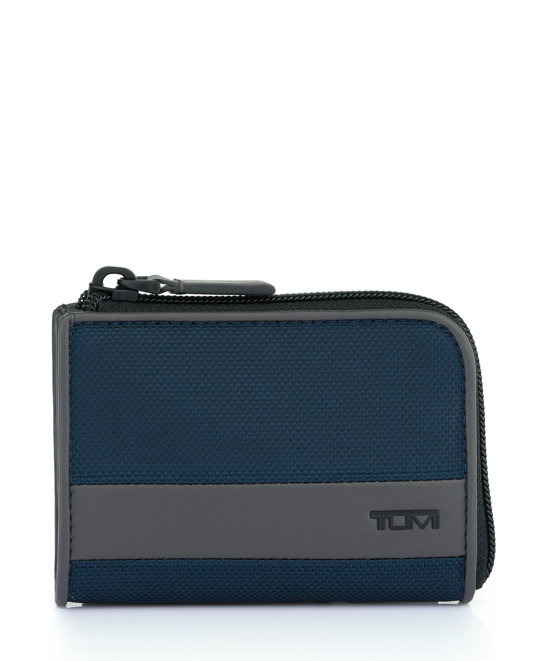 TUMI Nassau RFID Money Clip Leather Wallet (Grey Texture) – Lieber's Luggage